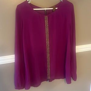 Beautiful purple blouse